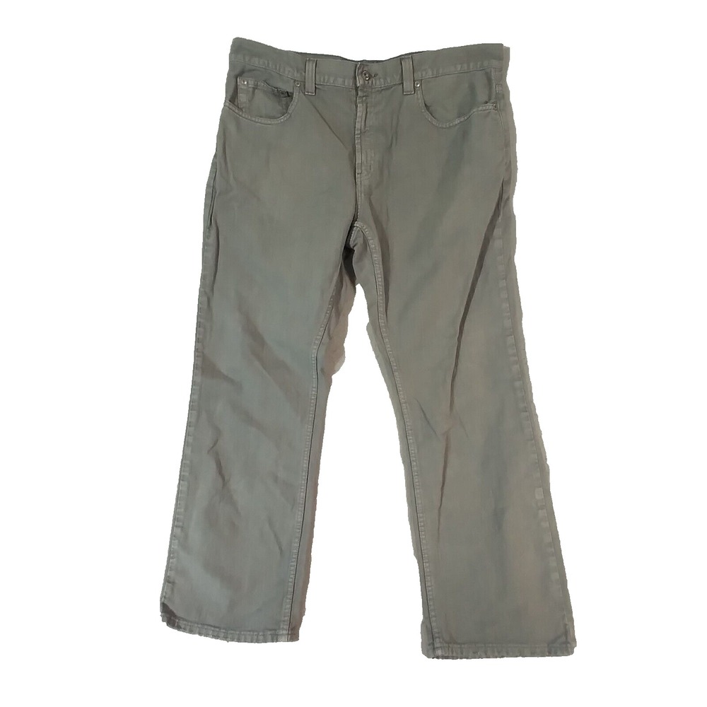 Axist Jeans men's 36 x 30 regular fit straight grey denim pants retro Y2K